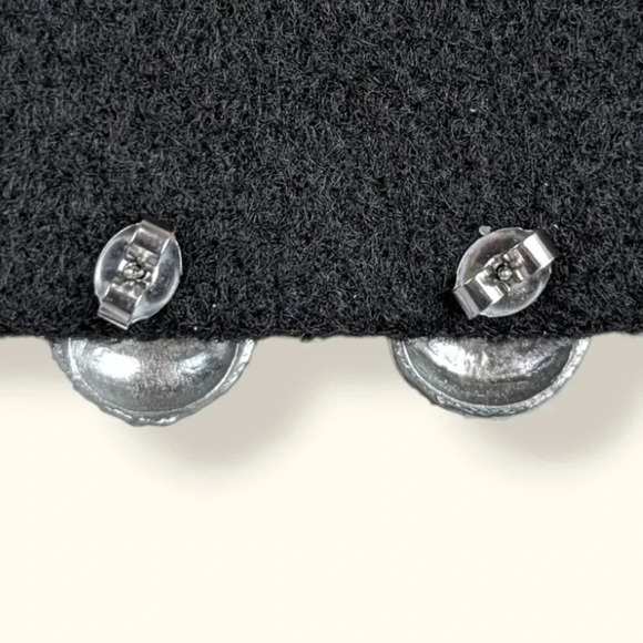 Vintage Pewter Sea Urchin Studs - Picture 4 of 6